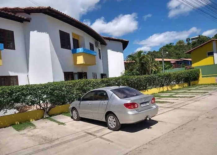 Flat confortável 3 pessoas c/ Piscina próx axé moi Porto Seguro